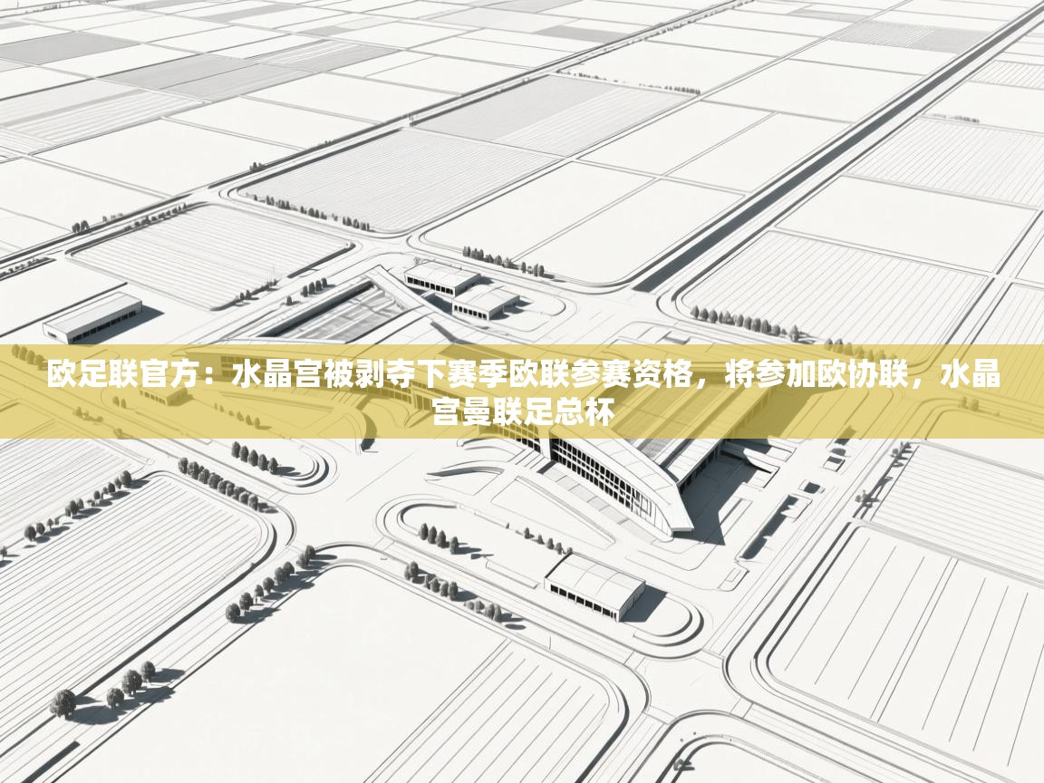 爱游戏体育娱乐赞助罗马-欧足联官方:水晶宫被剥夺下赛季欧联参赛资格,将参加欧协联,水晶宫曼联足总杯 第3张